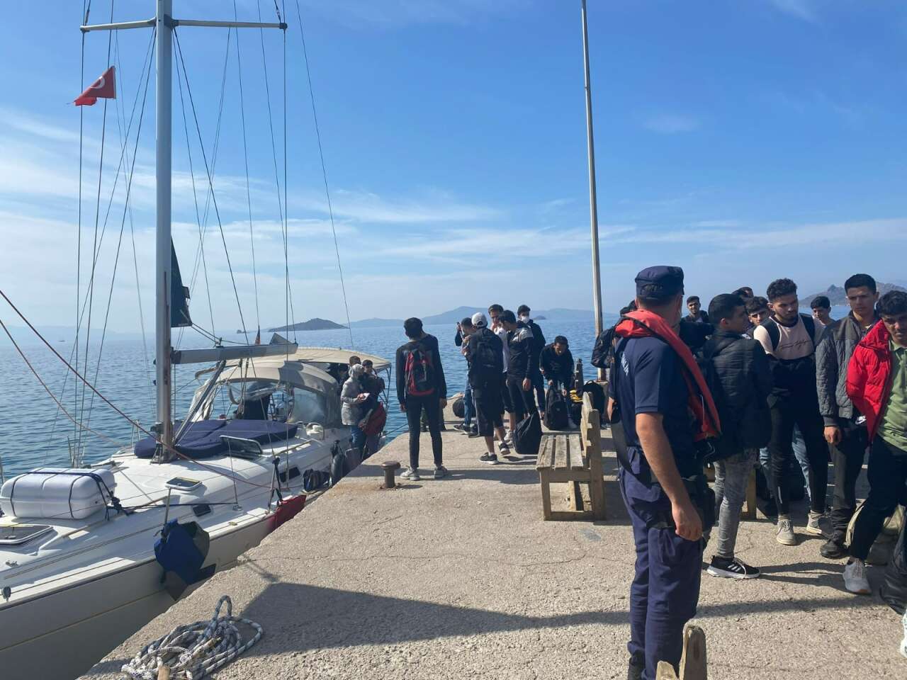 Bodrum’da Uyuşturucu ve Mülteci Operasyonlarında  Ele Geçen Dev Gemiler Satışa Sunuluyor 1